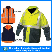 Construction Safety Hi Vis 3 in 1 Jackets for Men